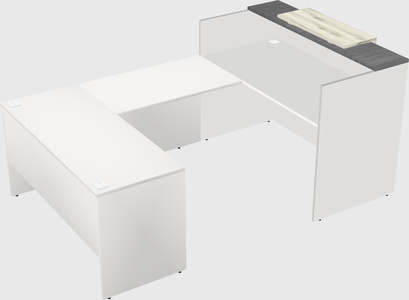 Modular reception desk