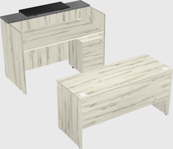 Modular reception desk