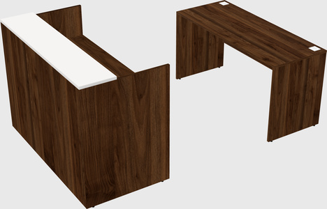 Modular reception desk
