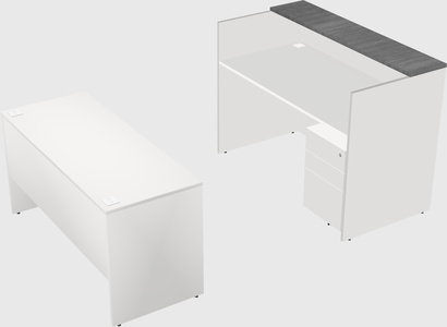 Modular reception desk