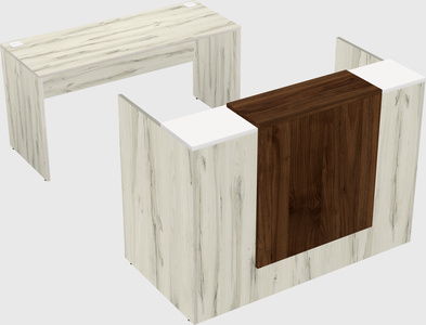 Modular reception desk