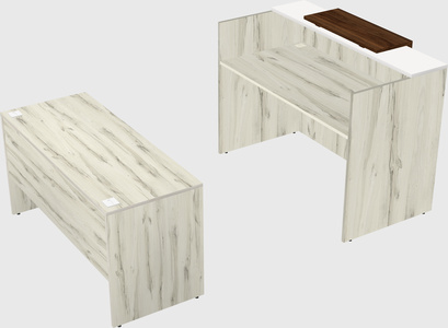 Modular reception desk