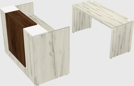 Modular reception desk