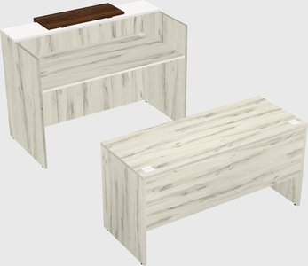 Modular reception desk