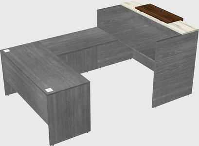 Modular reception desk