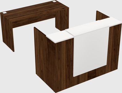 Modular reception desk
