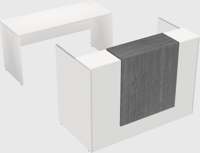 Modular reception desk