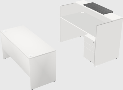 Modular reception desk