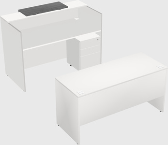 Modular reception desk
