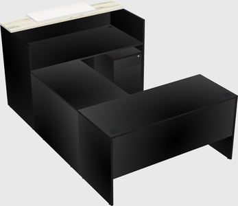 Modular reception desk