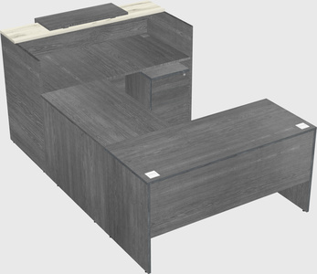 Modular reception desk