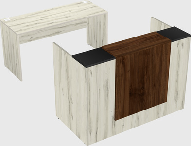Modular reception desk