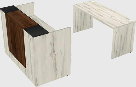 Modular reception desk