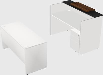Modular reception desk