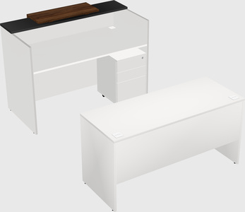 Modular reception desk