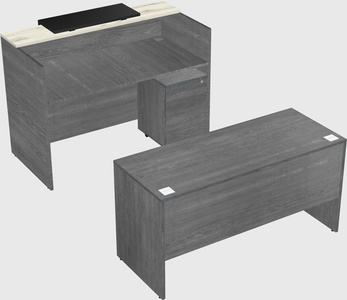 Modular reception desk