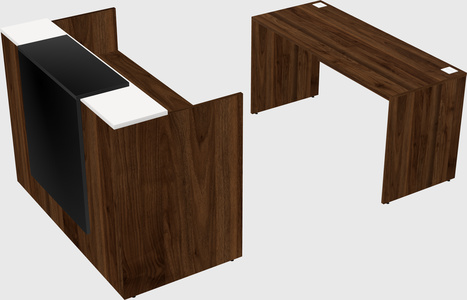 Modular reception desk