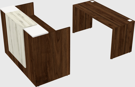 Modular reception desk