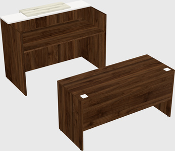 Modular reception desk