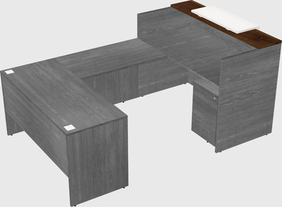 Modular reception desk