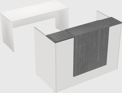 Modular reception desk