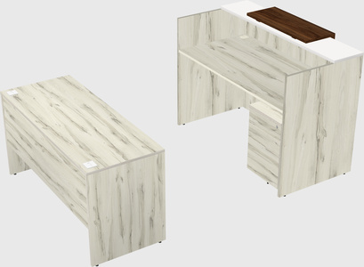 Modular reception desk