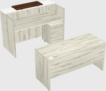Modular reception desk