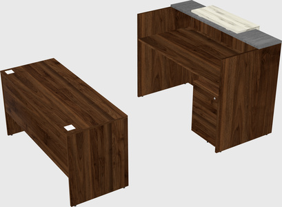 Modular reception desk