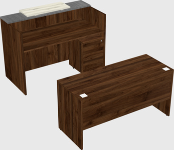 Modular reception desk