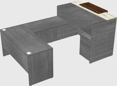 Modular reception desk