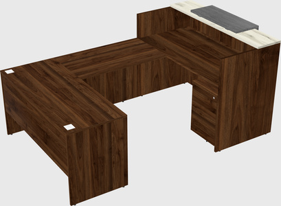 Modular reception desk