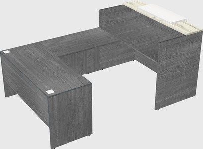 Modular reception desk