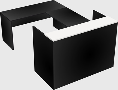 Modular reception desk