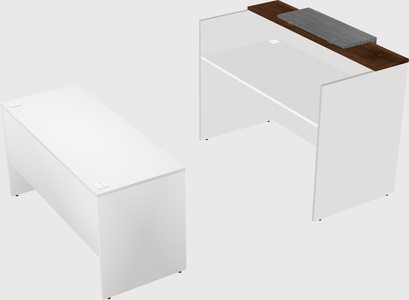 Modular reception desk