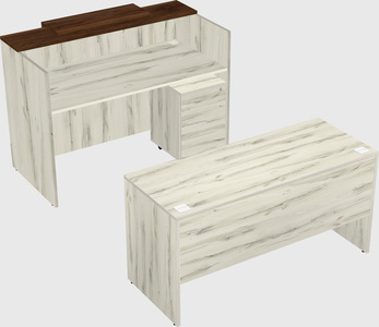 Modular reception desk