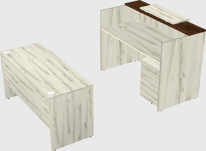 Modular reception desk