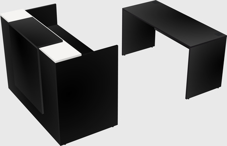 Modular reception desk