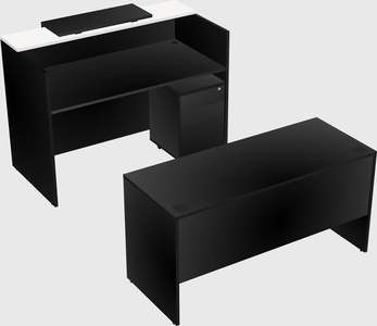 Modular reception desk