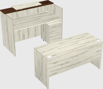 Modular reception desk