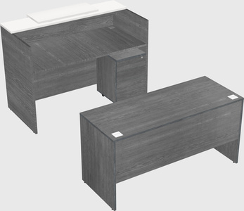 Modular reception desk