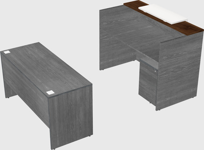 Modular reception desk