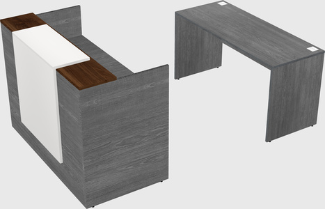 Modular reception desk