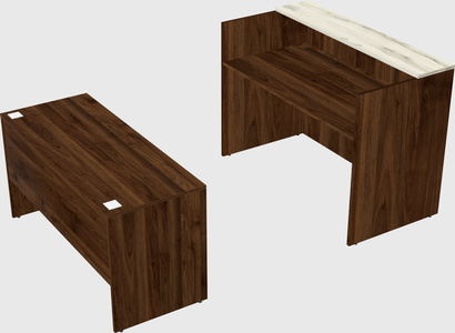 Modular reception desk