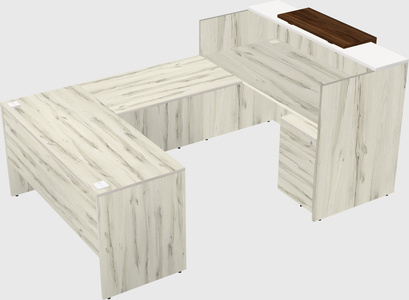 Modular reception desk