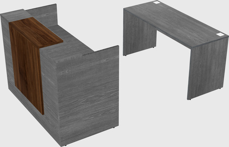 Modular reception desk