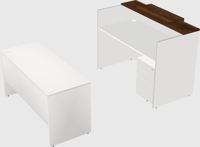 Modular reception desk