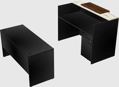 Modular reception desk