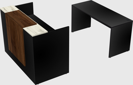 Modular reception desk