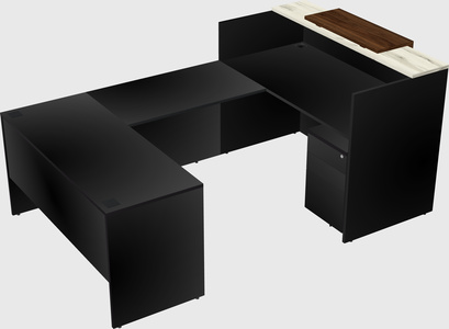 Modular reception desk