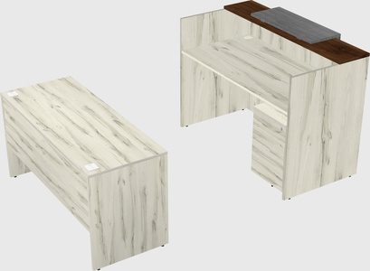 Modular reception desk